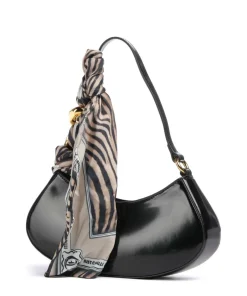 Just Cavalli Shoulder Bags-Chain Foulard Shoulder bag polyurethane, polyester