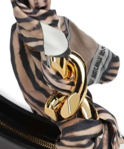 Just Cavalli Shoulder Bags-Chain Foulard Shoulder bag polyurethane, polyester