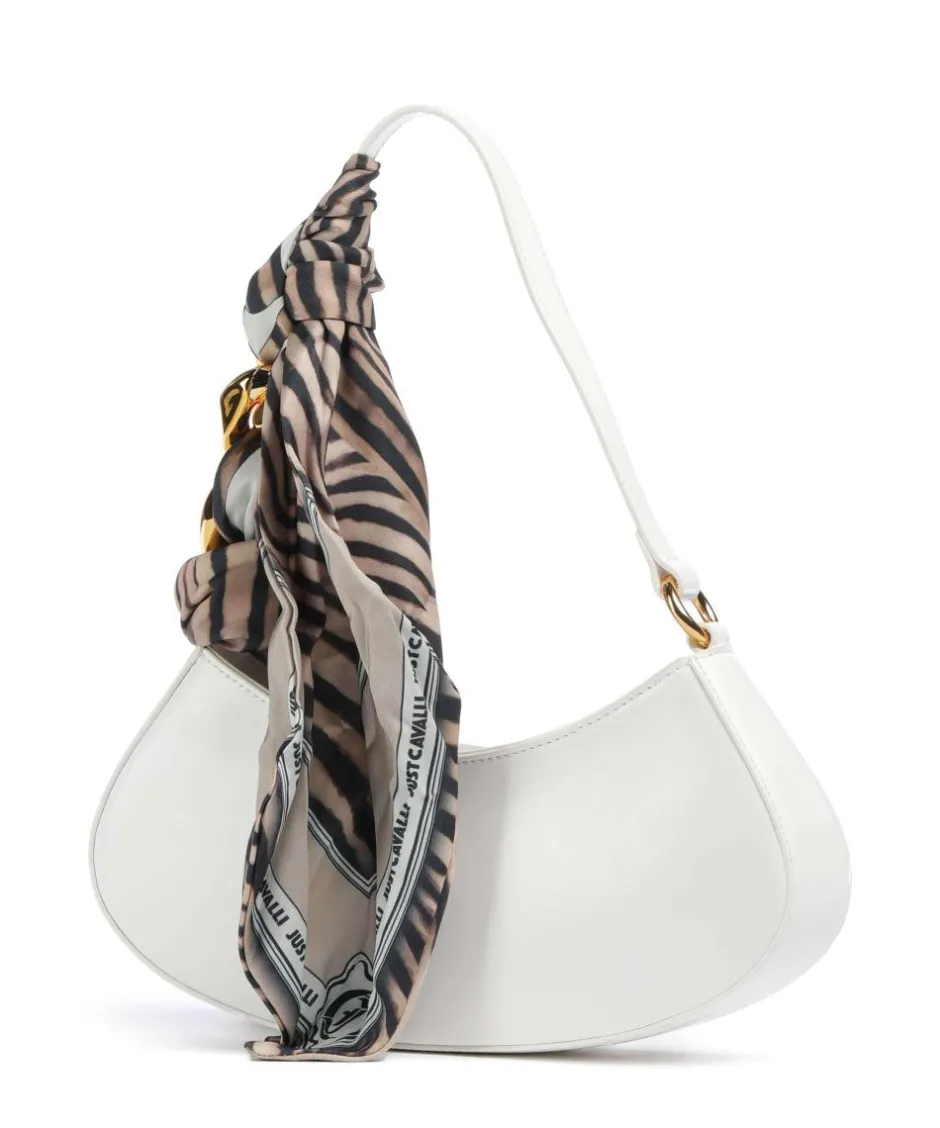 Just Cavalli Shoulder Bags-Chain Foulard Shoulder bag polyurethane, polyester