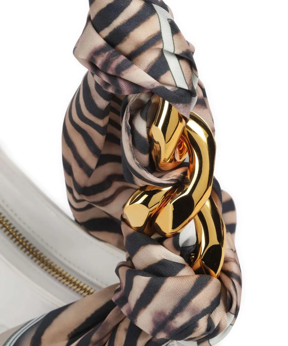 Just Cavalli Shoulder Bags-Chain Foulard Shoulder bag polyurethane, polyester
