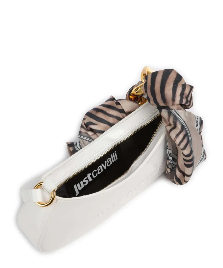Just Cavalli Shoulder Bags-Chain Foulard Shoulder bag polyurethane, polyester
