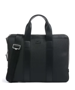 Lacoste Business- & Laptop Bags-Chantaco Briefcase 13″ saffiano cow leather, polyester
