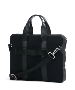 Lacoste Business- & Laptop Bags-Chantaco Briefcase 13″ saffiano cow leather, polyester