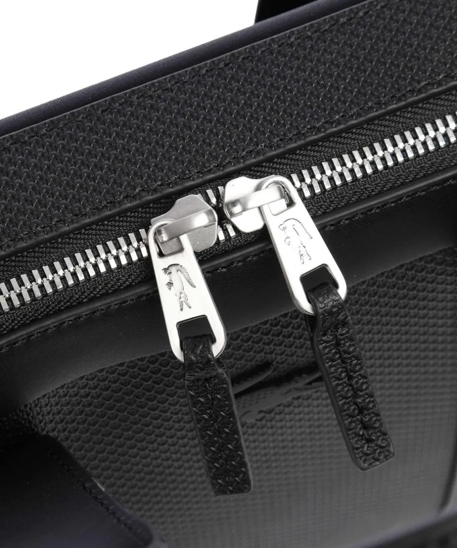 Lacoste Business- & Laptop Bags-Chantaco Briefcase 13″ saffiano cow leather, polyester