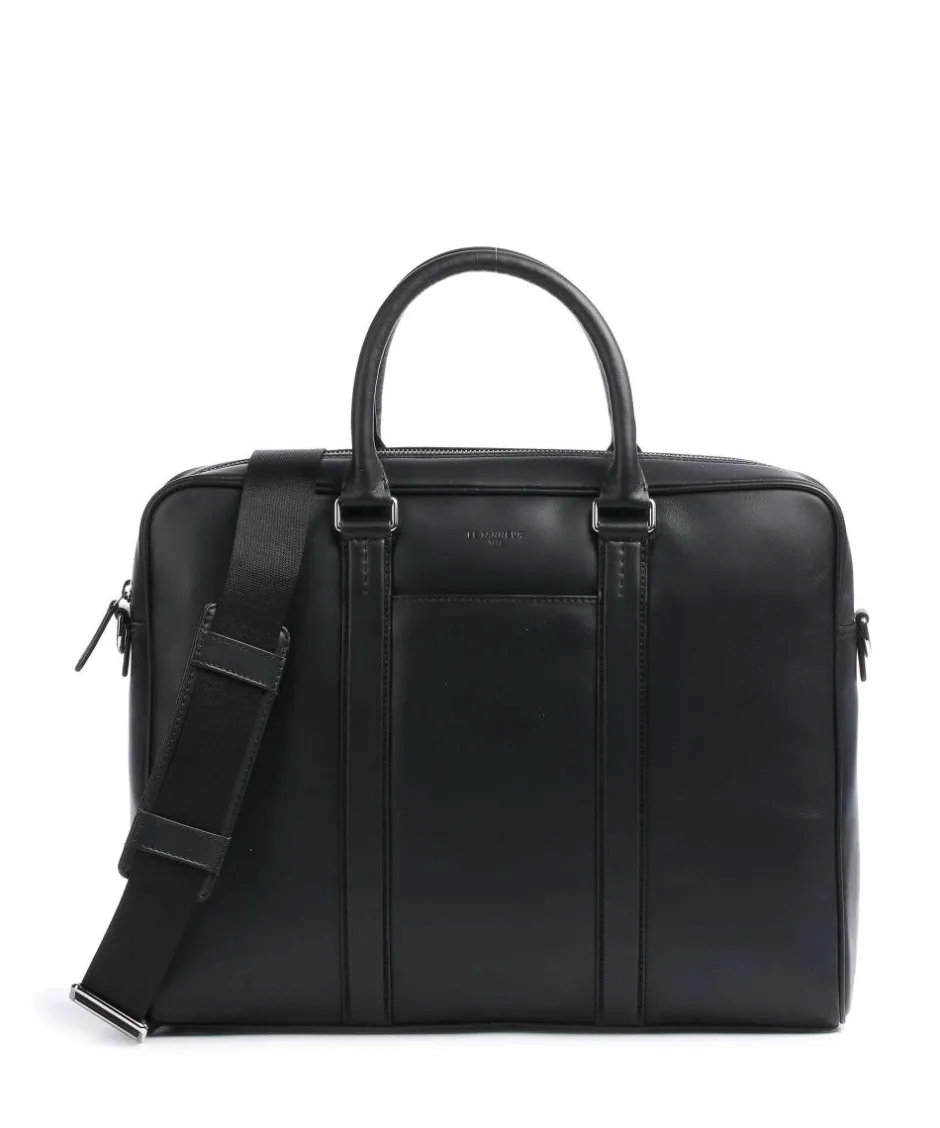 Le Tanneur Business- & Laptop Bags-Charles Briefcase 14″ smooth leather