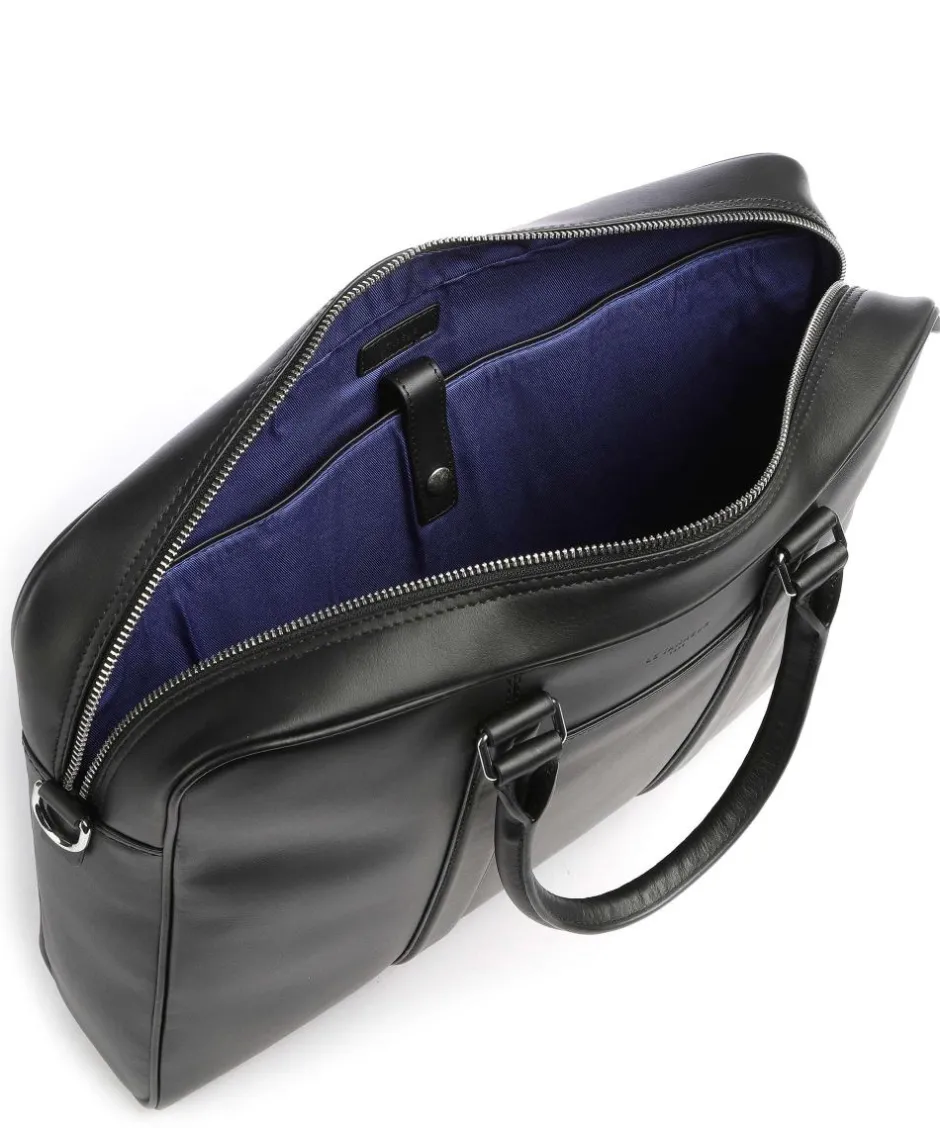 Le Tanneur Business- & Laptop Bags-Charles Briefcase 14″ smooth leather