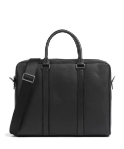 Le Tanneur Business- & Laptop Bags-Charles Briefcase grained cow leather