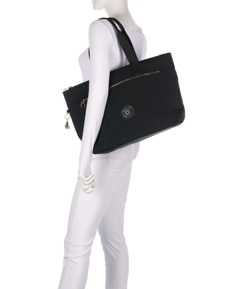 Kipling Tote Bags-Charm Colissa Zip Tote bag 15″ polyamide