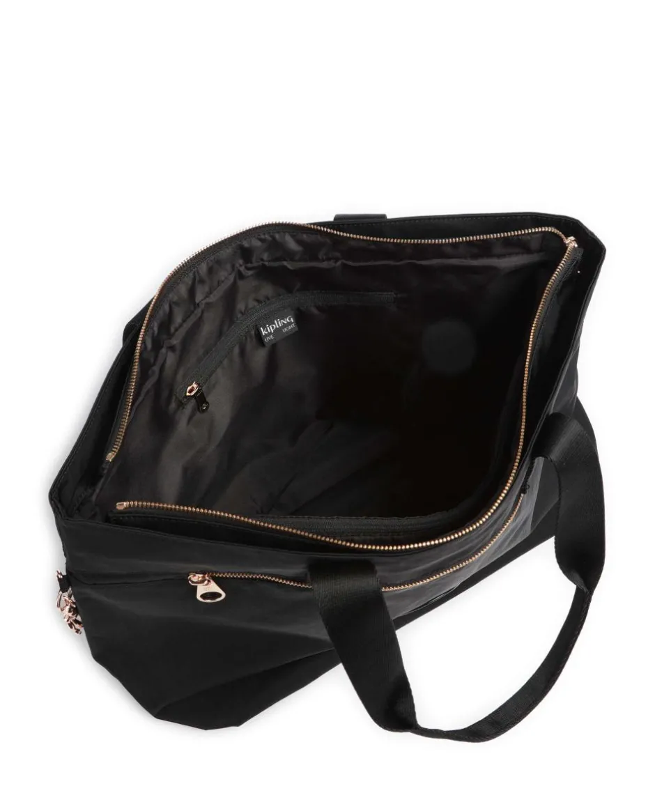 Kipling Tote Bags-Charm Colissa Zip Tote bag 15″ polyamide
