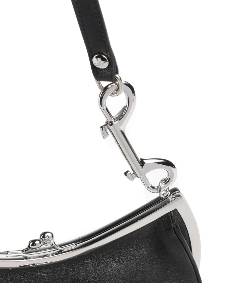 Vivienne Westwood Shoulder Bags-Charm Frame Supple Shoulder bag sheepskin leather