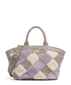 FredsBruder Handbags|Crossbody Bags-Check My Bag Handbag faux fur, leather