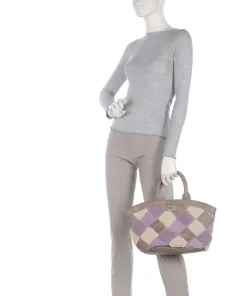 FredsBruder Handbags|Crossbody Bags-Check My Bag Handbag faux fur, leather