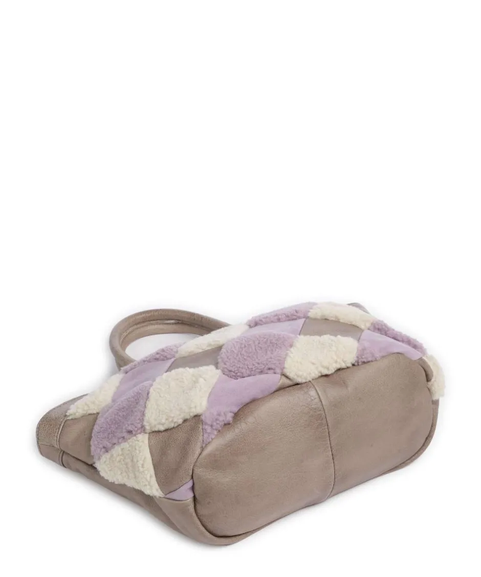 FredsBruder Handbags|Crossbody Bags-Check My Bag Handbag faux fur, leather