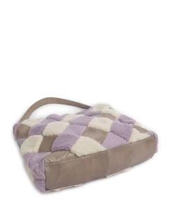 FredsBruder Shoulder Bags-Check My Bag Hobo bag grained leather