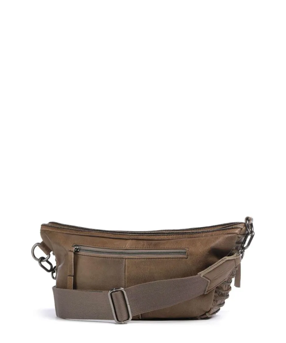 FredsBruder Crossbody Bags-Check My Bag mini Crossbody bag grained leather