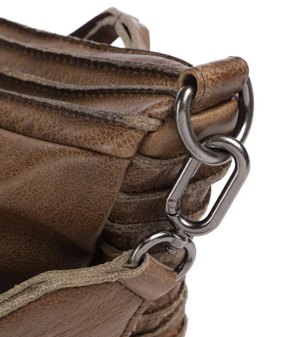 FredsBruder Crossbody Bags-Check My Bag mini Crossbody bag grained leather