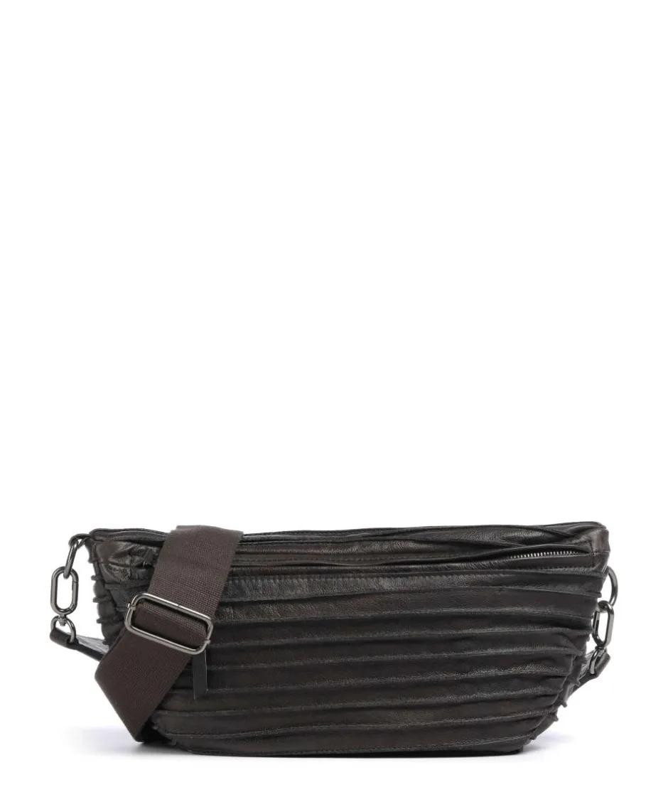 FredsBruder Crossbody Bags-Check My Bag mini Crossbody bag grained leather