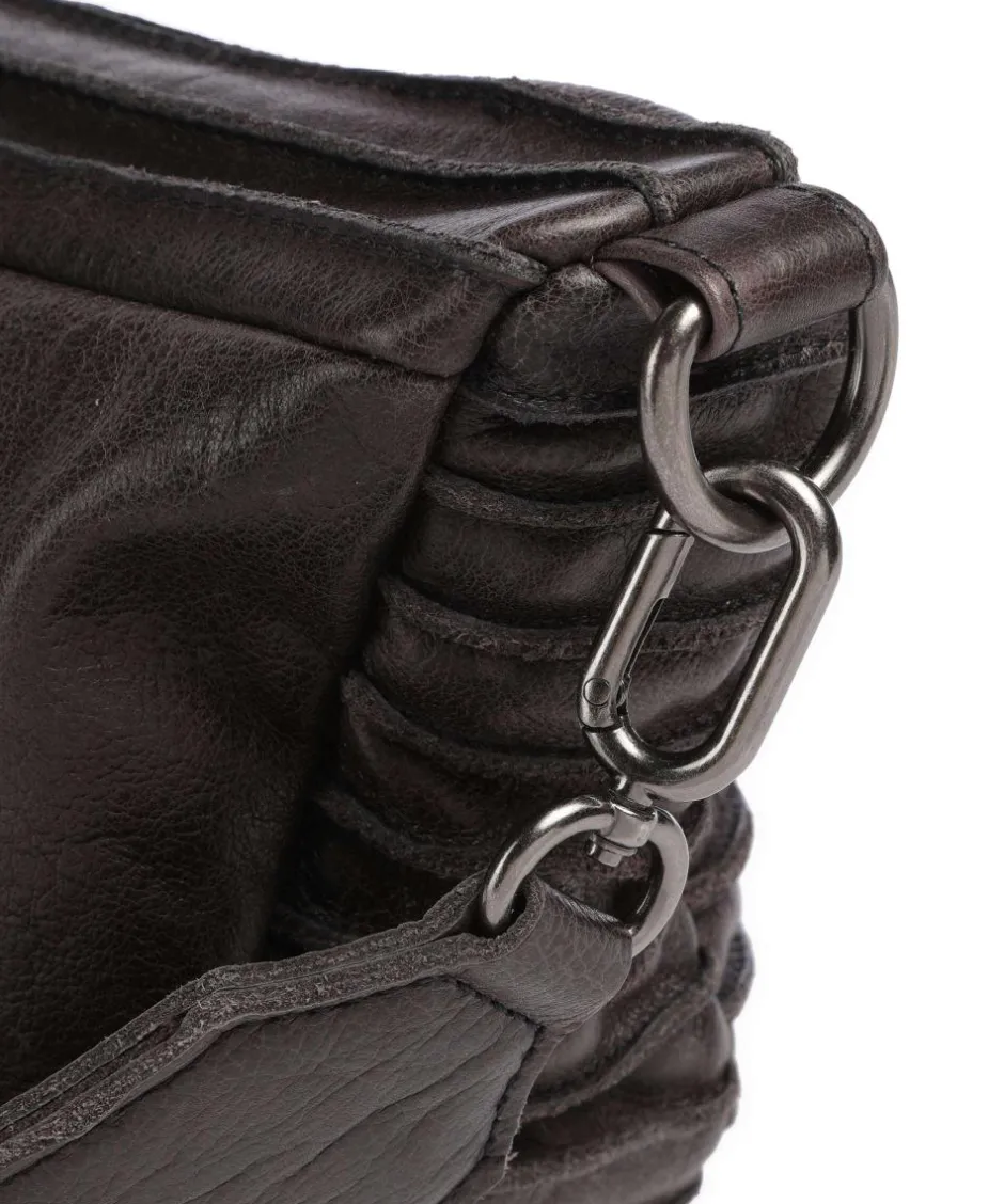 FredsBruder Crossbody Bags-Check My Bag mini Crossbody bag grained leather