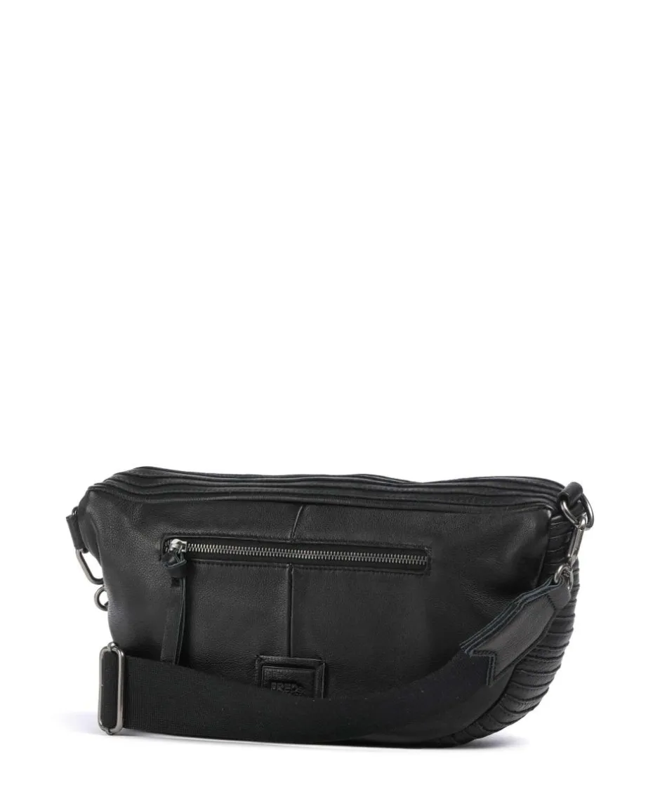 FredsBruder Crossbody Bags-Check My Bag mini Crossbody bag grained leather