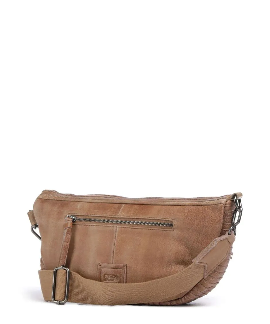 FredsBruder Crossbody Bags-Check My Bag mini Crossbody bag grained leather