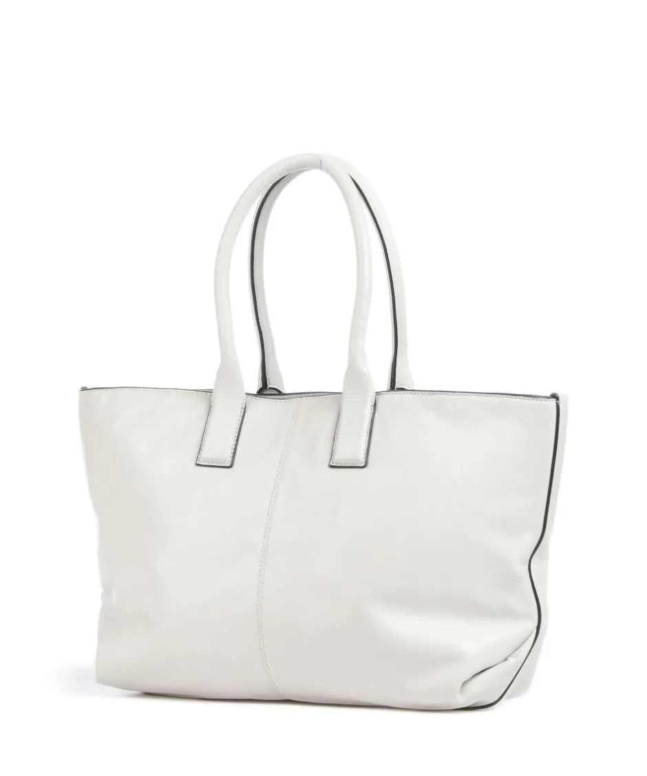 Liebeskind Tote Bags-Chelsea Sheep Natural M Tote bag fine grain leather