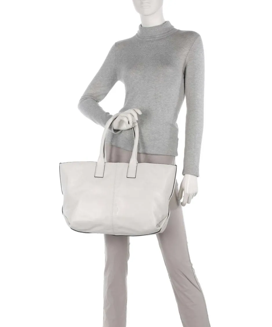 Liebeskind Tote Bags-Chelsea Sheep Natural M Tote bag fine grain leather
