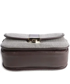 Lancaster Crossbody Bags-Chevron Fia Crossbody bag fabric