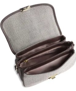 Lancaster Crossbody Bags-Chevron Fia Crossbody bag fabric