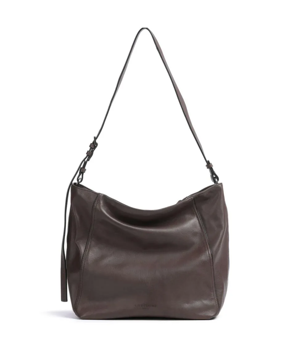 Liebeskind Shoulder Bags|Hobo Bags-Chudy Sheep Natural L Hobo bag sheepskin leather