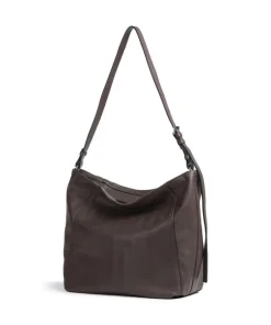 Liebeskind Shoulder Bags|Hobo Bags-Chudy Sheep Natural L Hobo bag sheepskin leather