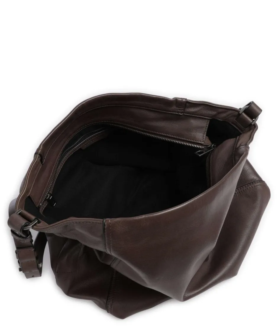 Liebeskind Shoulder Bags|Hobo Bags-Chudy Sheep Natural L Hobo bag sheepskin leather