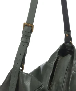 Liebeskind Shoulder Bags|Hobo Bags-Chudy Sheep Natural L Hobo bag sheepskin leather