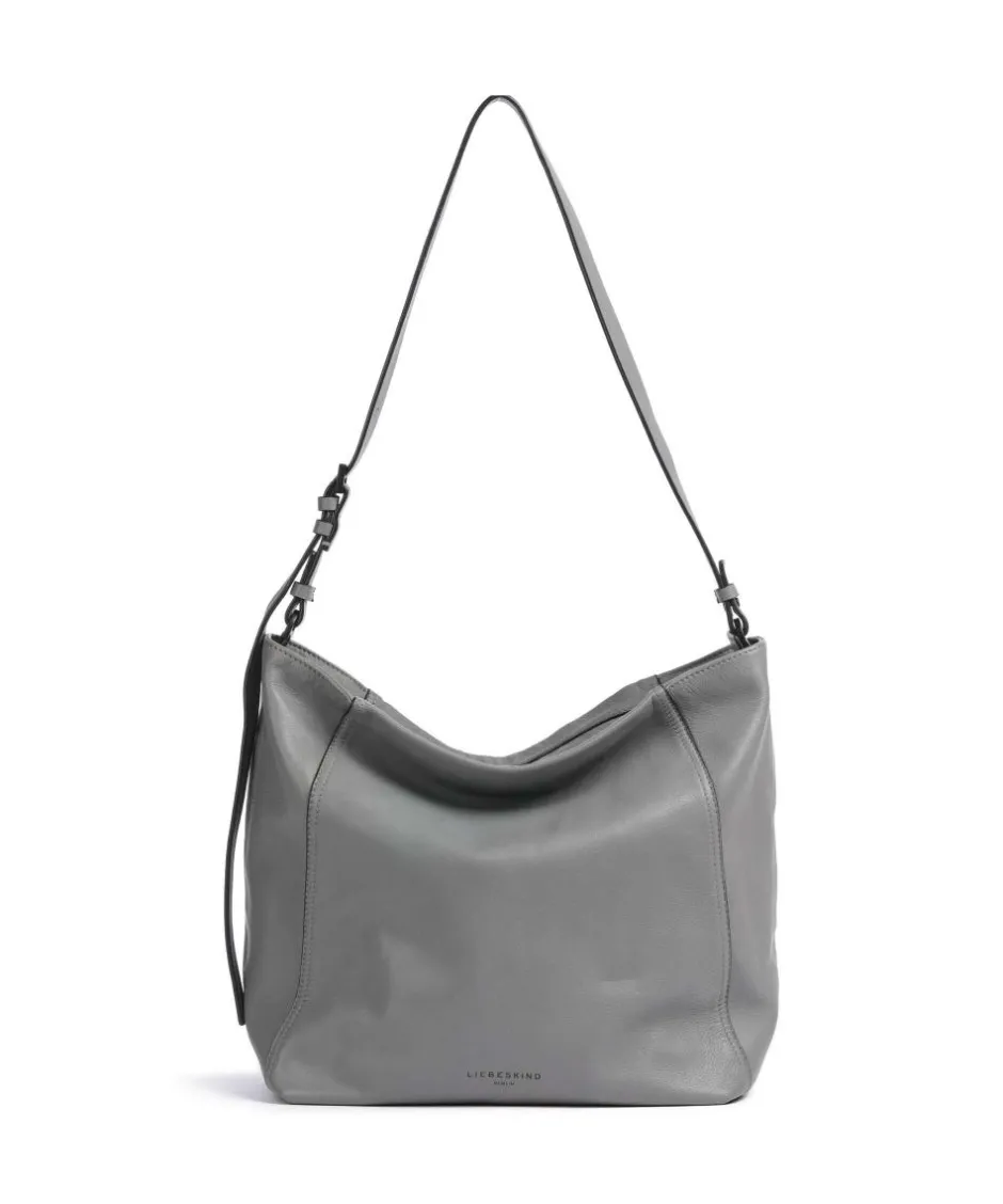 Liebeskind Shoulder Bags|Hobo Bags-Chudy Sheep Natural L Hobo bag sheepskin leather