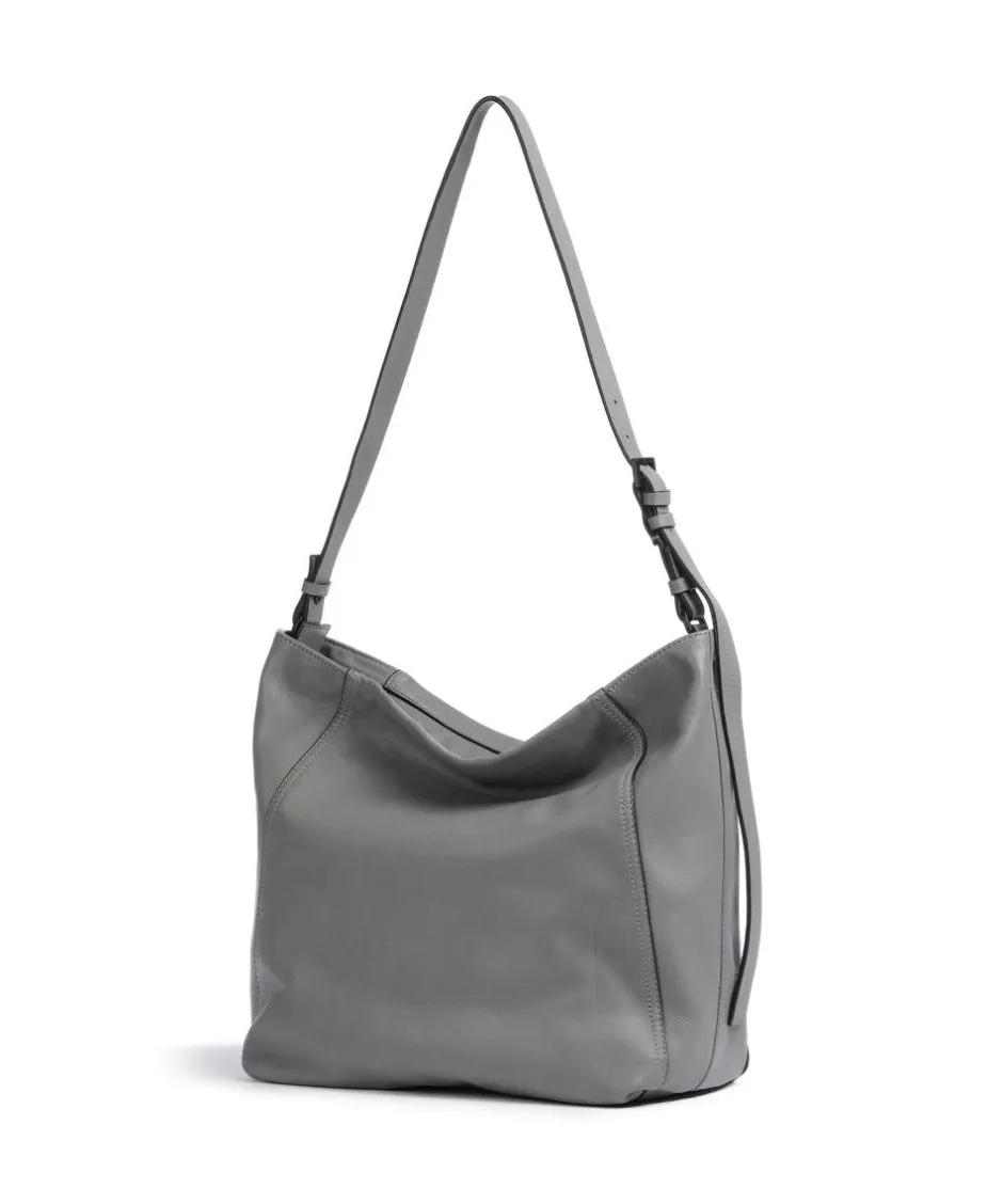 Liebeskind Shoulder Bags|Hobo Bags-Chudy Sheep Natural L Hobo bag sheepskin leather