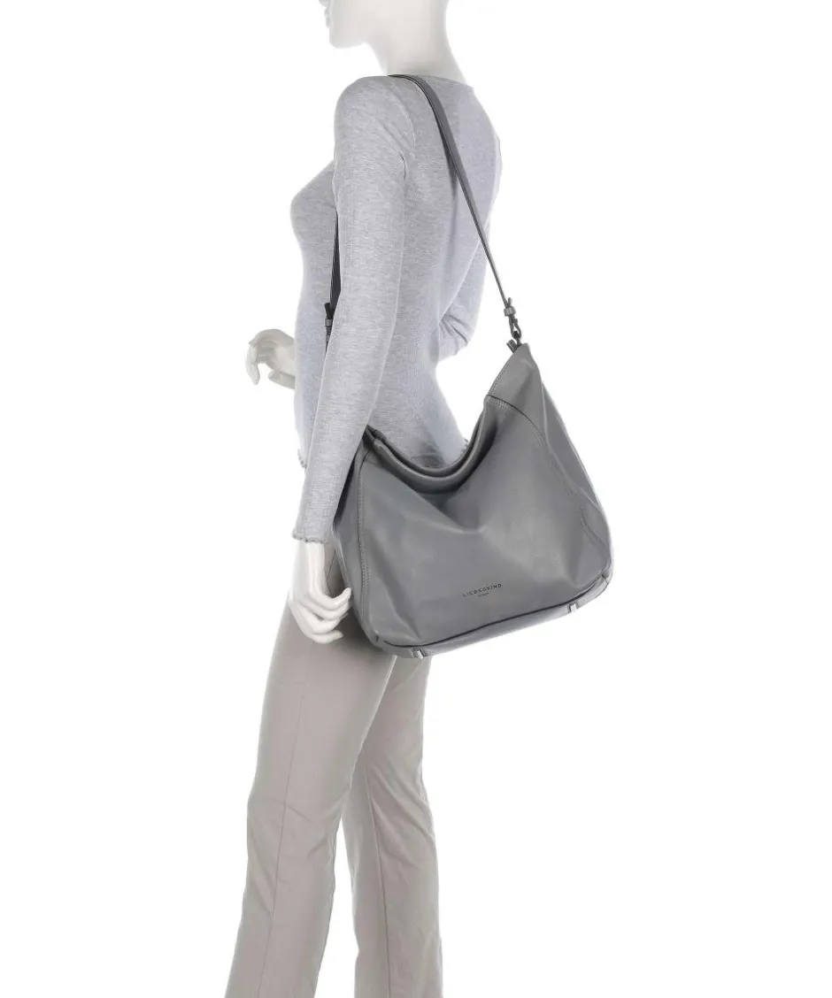Liebeskind Shoulder Bags|Hobo Bags-Chudy Sheep Natural L Hobo bag sheepskin leather