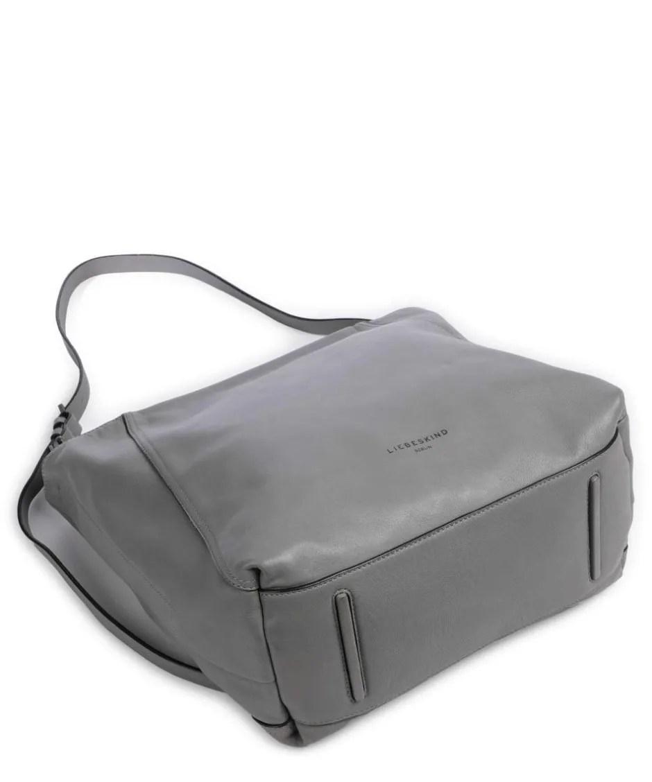 Liebeskind Shoulder Bags|Hobo Bags-Chudy Sheep Natural L Hobo bag sheepskin leather