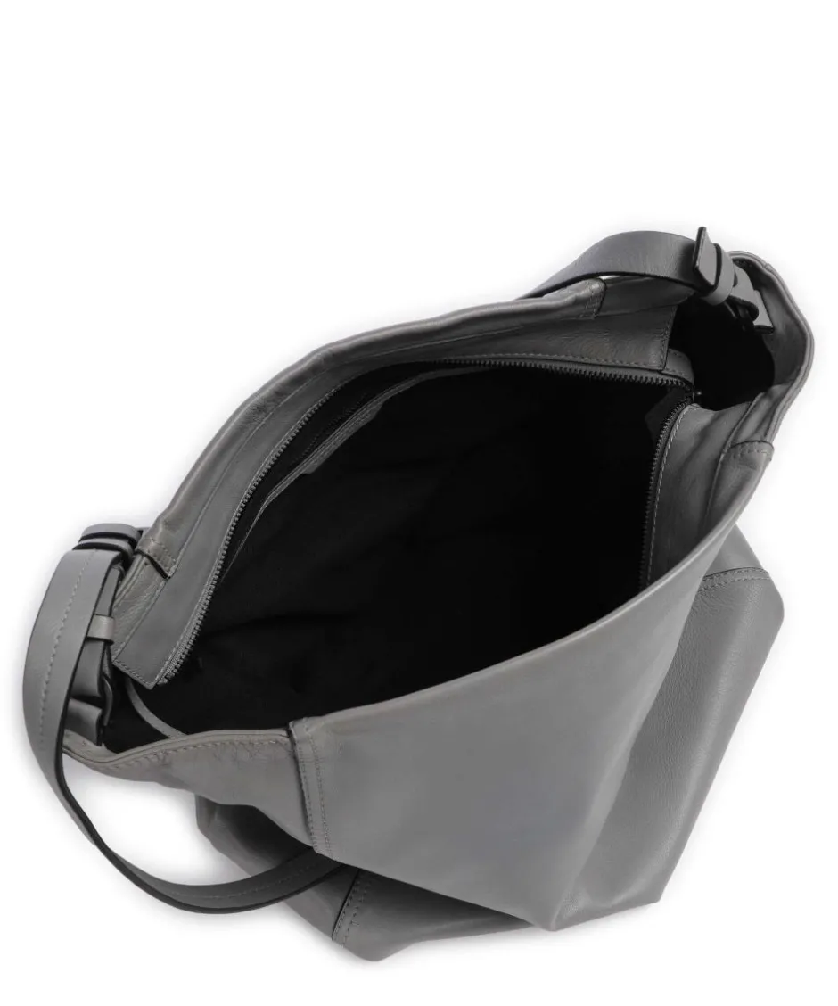 Liebeskind Shoulder Bags|Hobo Bags-Chudy Sheep Natural L Hobo bag sheepskin leather