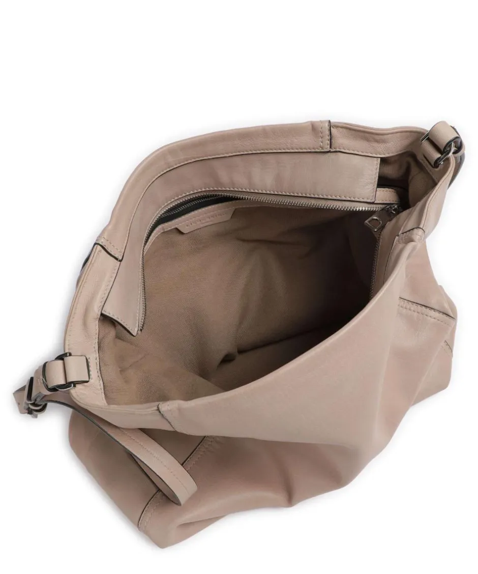 Liebeskind Hobo Bags|Shoulder Bags-Chudy Sheep Natural L Hobo bag sheepskin leather