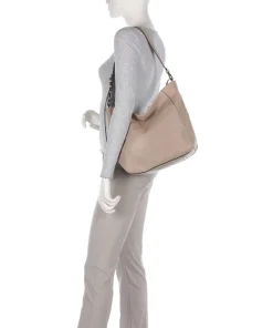 Liebeskind Shoulder Bags|Hobo Bags-Chudy Sheep Natural M Hobo bag sheepskin leather
