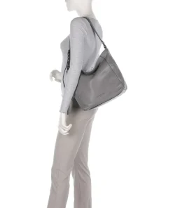 Liebeskind Shoulder Bags|Hobo Bags-Chudy Sheep Natural M Hobo bag sheepskin leather