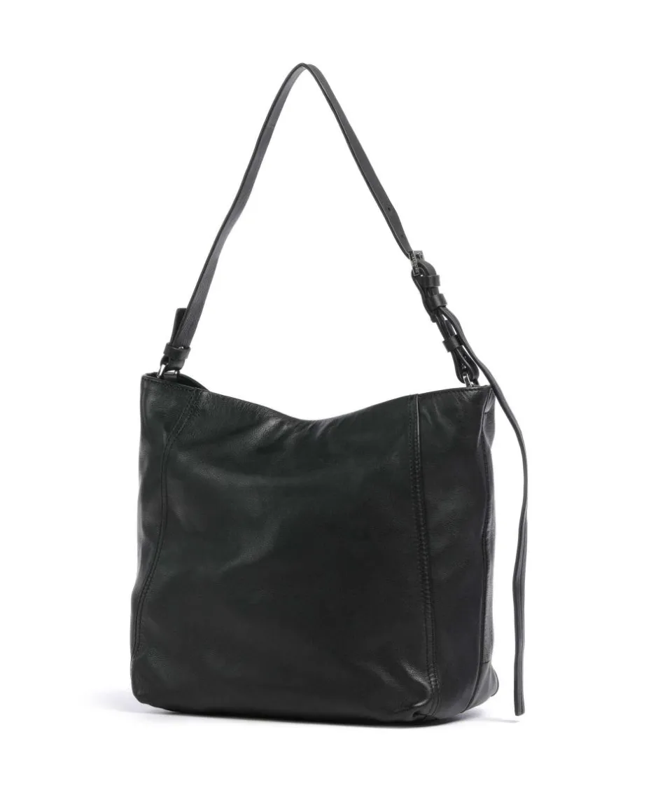 Liebeskind Shoulder Bags|Hobo Bags-Chudy Sheep Natural M Hobo bag sheepskin leather