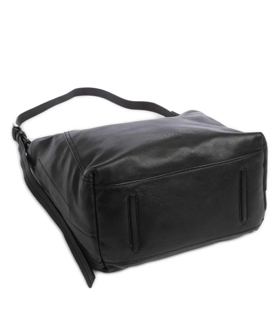 Liebeskind Shoulder Bags|Hobo Bags-Chudy Sheep Natural M Hobo bag sheepskin leather