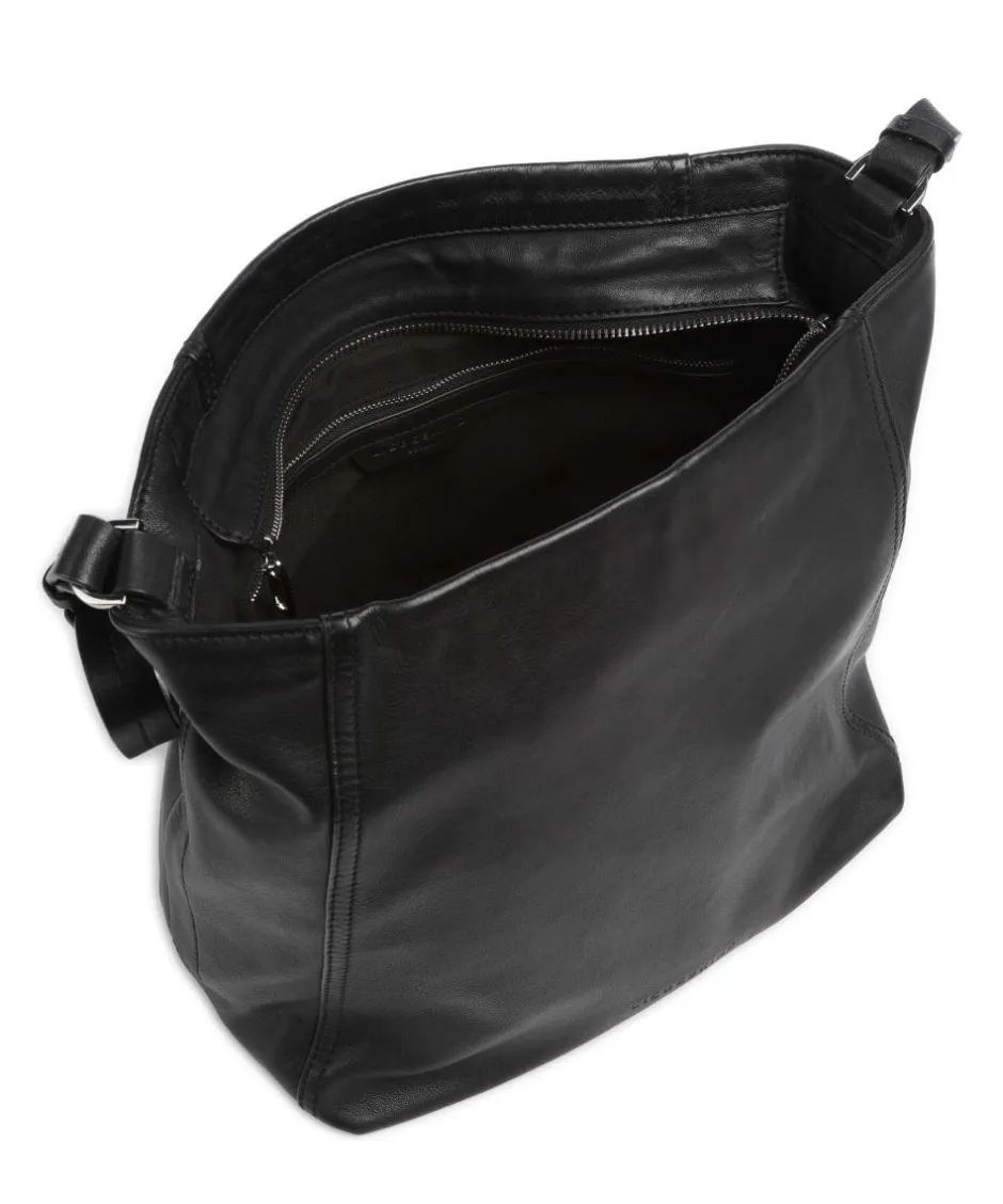 Liebeskind Shoulder Bags|Hobo Bags-Chudy Sheep Natural M Hobo bag sheepskin leather