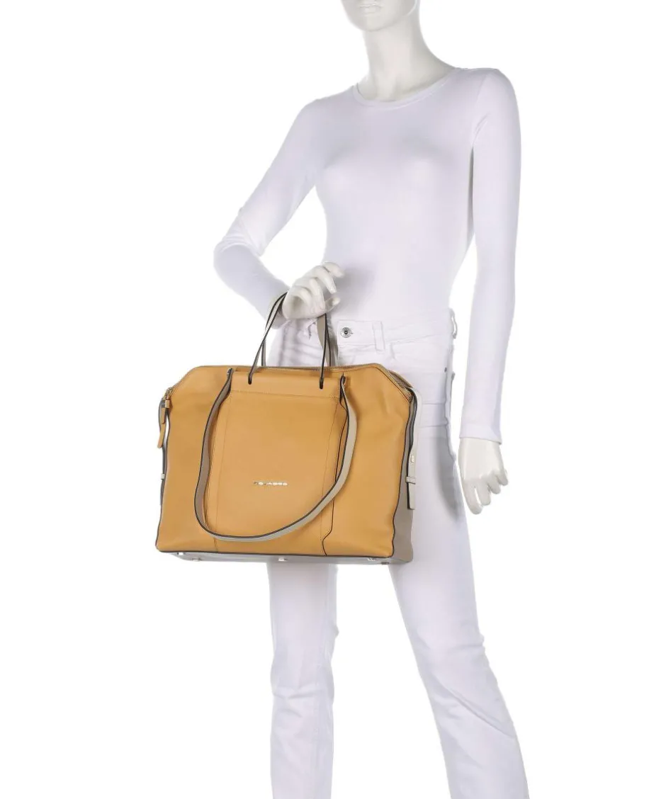 Piquadro Business- & Laptop Bags-Circle Briefcase 14″ fine grain cow leather