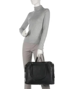 Piquadro Business- & Laptop Bags-Circle Briefcase 14″ fine grain cow leather