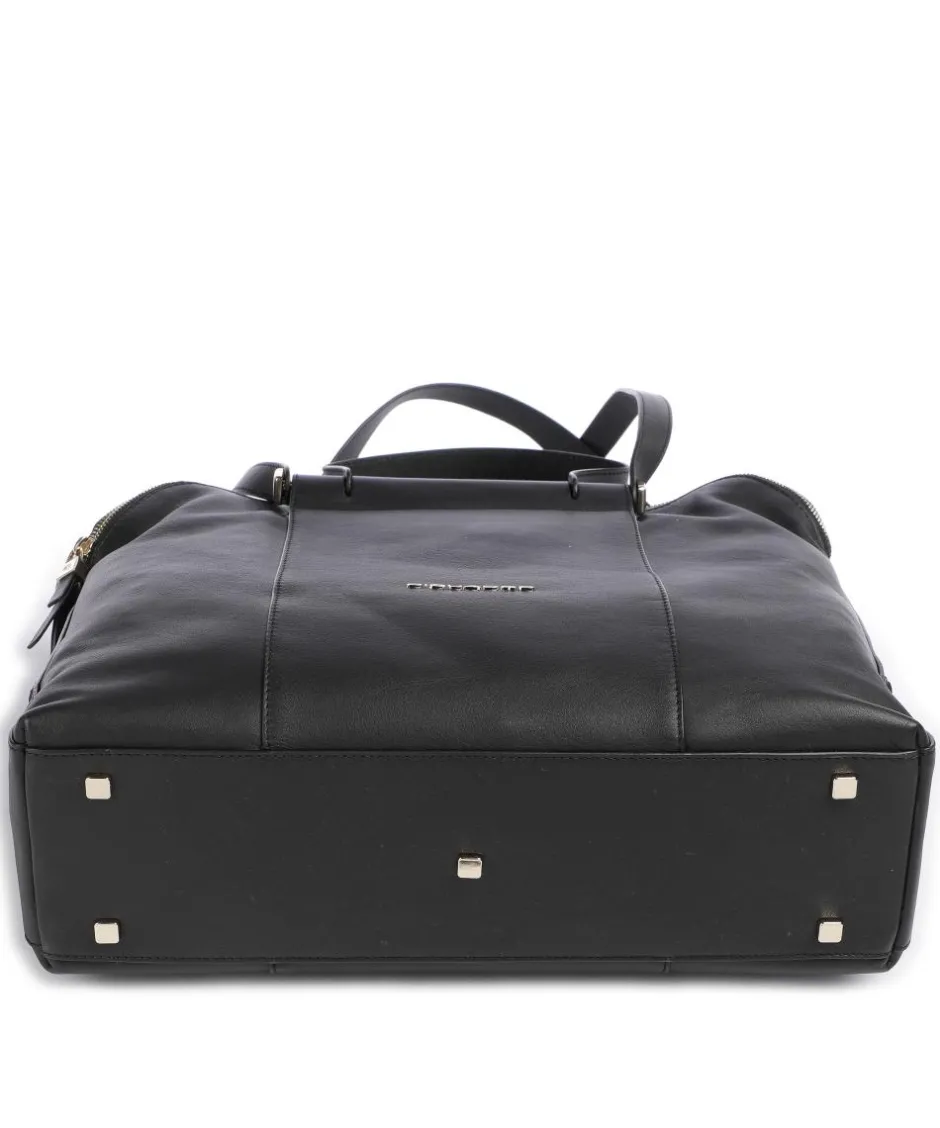 Piquadro Business- & Laptop Bags-Circle Briefcase 14″ fine grain cow leather