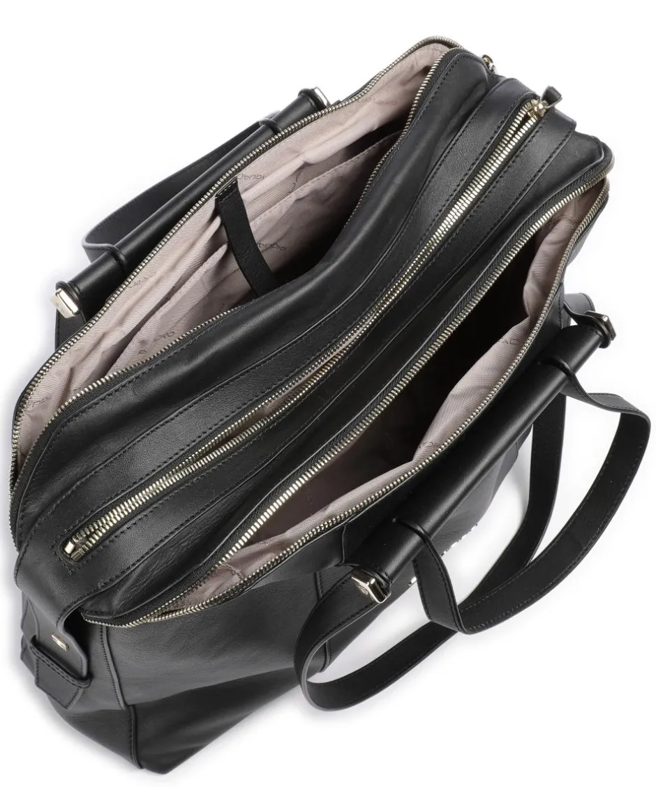 Piquadro Business- & Laptop Bags-Circle Briefcase 14″ fine grain cow leather
