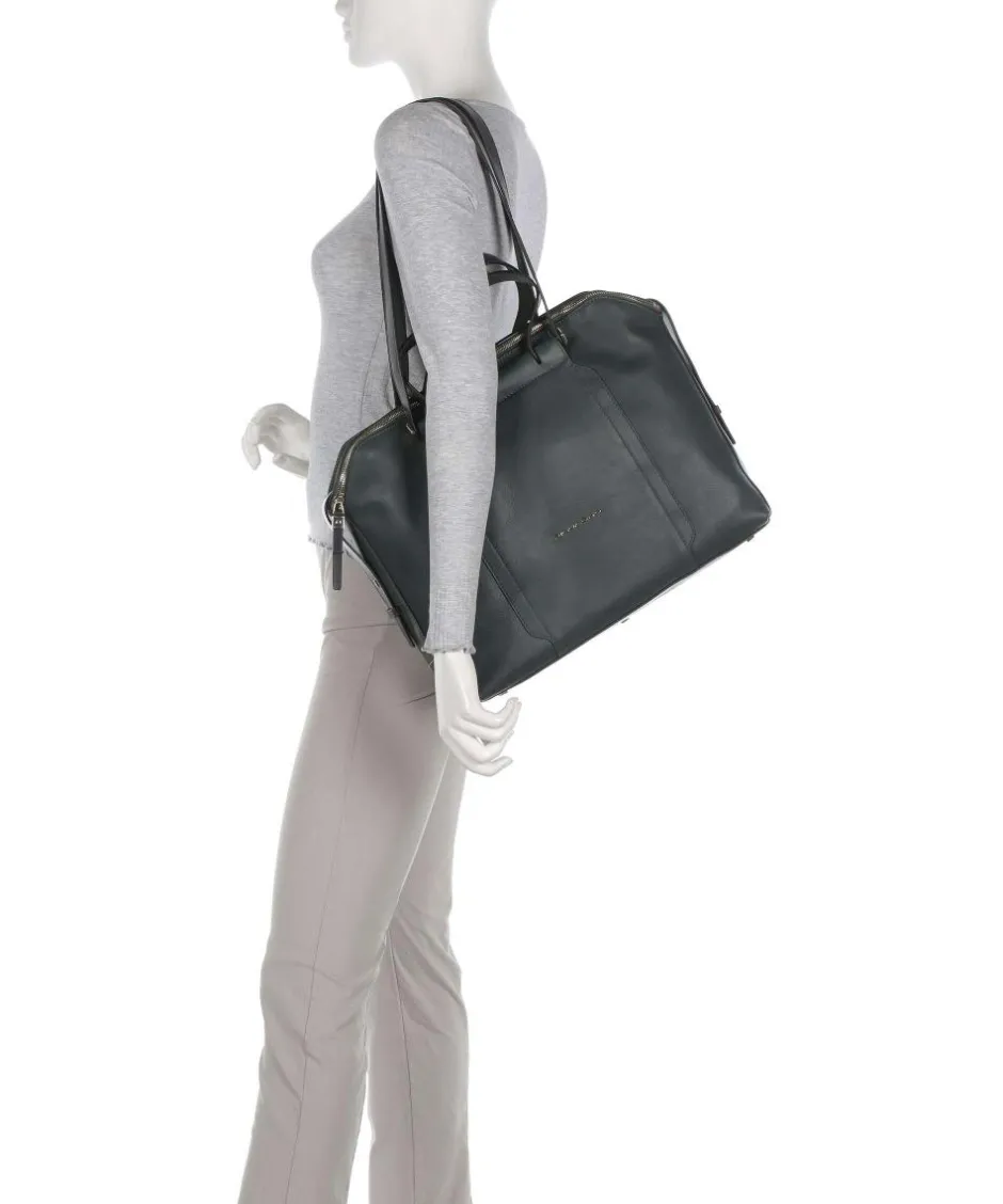 Piquadro Business- & Laptop Bags-Circle Briefcase 14″ fine grain cow leather