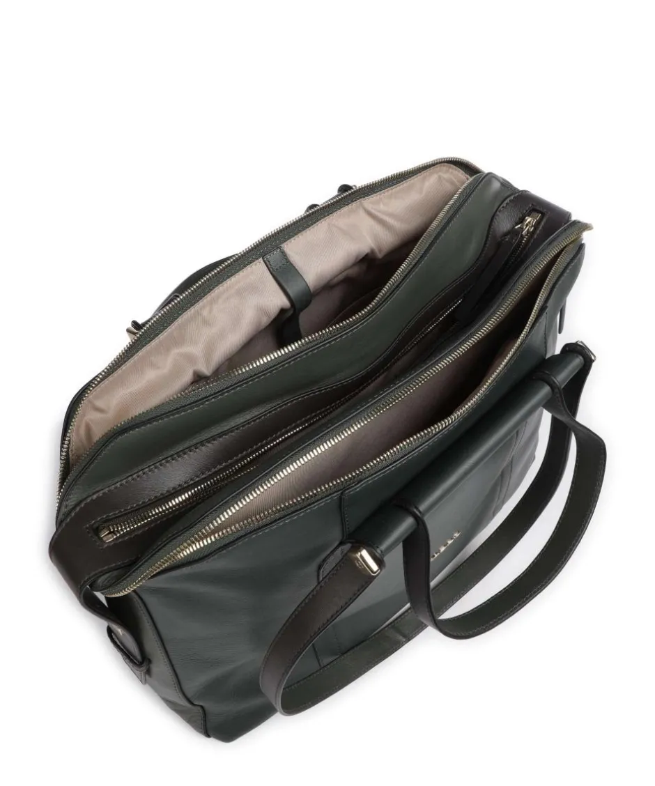 Piquadro Business- & Laptop Bags-Circle Briefcase 14″ fine grain cow leather