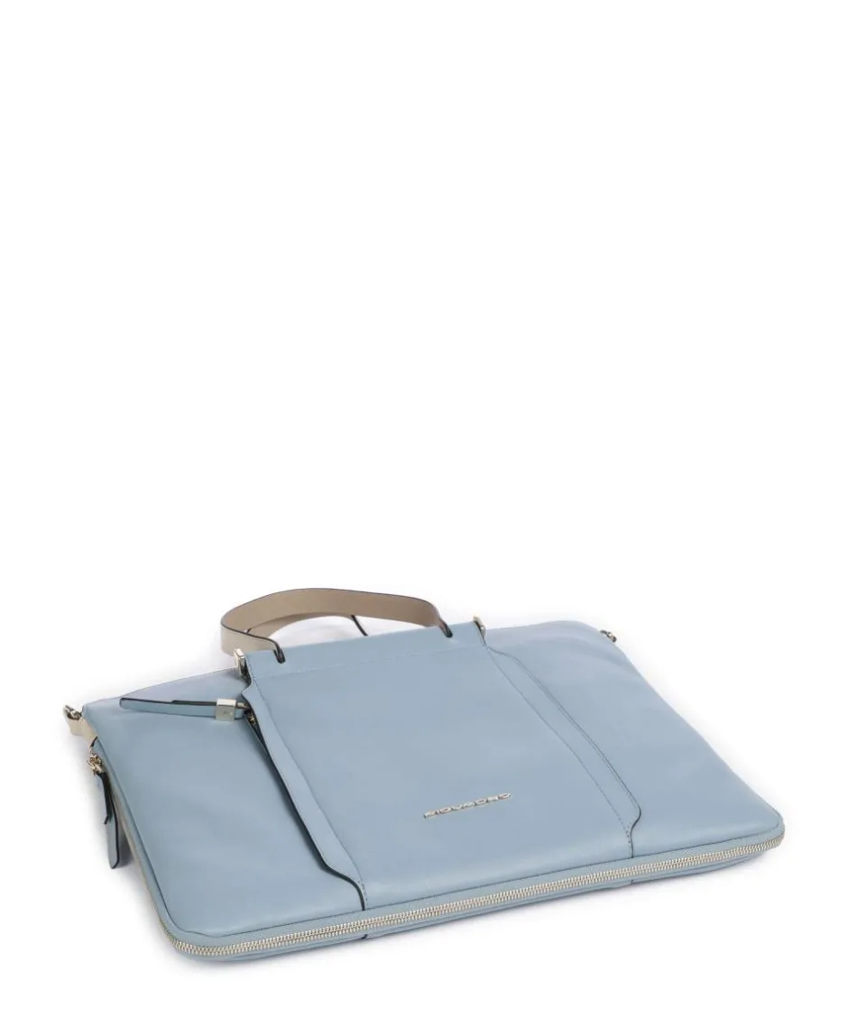 Piquadro Business- & Laptop Bags-Circle Briefcase 14″ fine grain cow leather